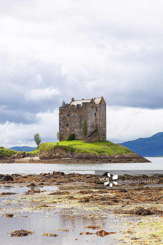 斯科特兰，洛赫林赫，阿盖尔的斯托克城堡图片素材