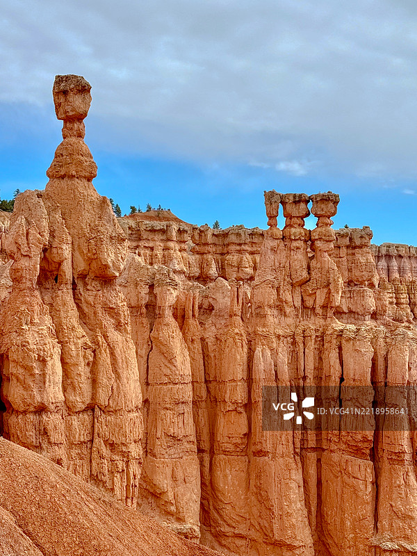 布莱斯峡谷的雷神之锤景观图片素材