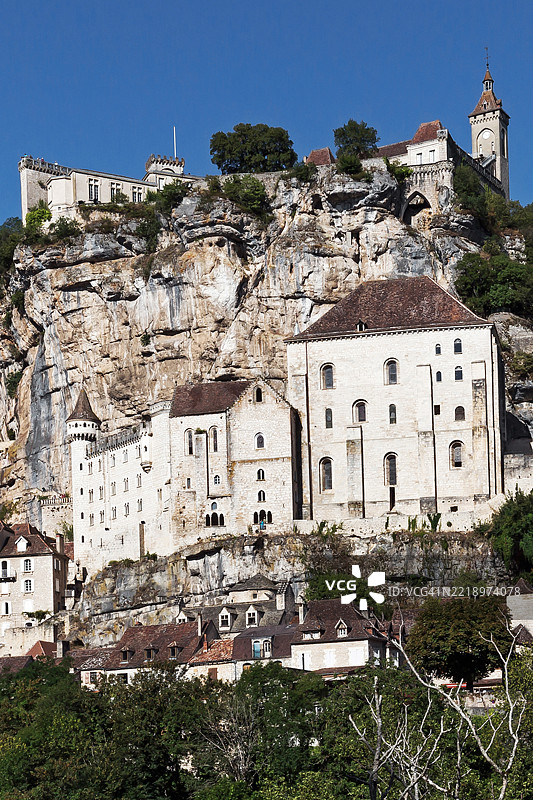 罗卡马杜尔古镇 - 法国西南部著名的历史城市图片素材