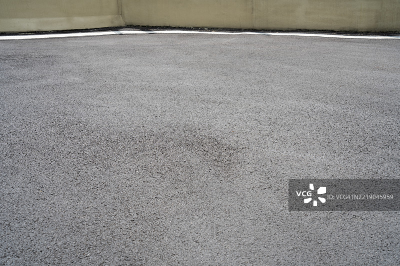 沥青道路的高角度视图图片素材