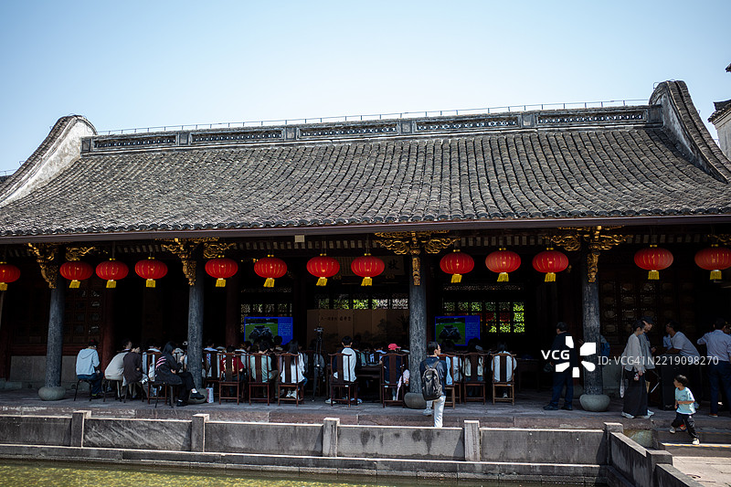 天一阁的中国经典讲座图片素材