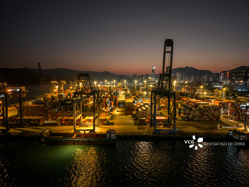 盐田港，深圳图片素材