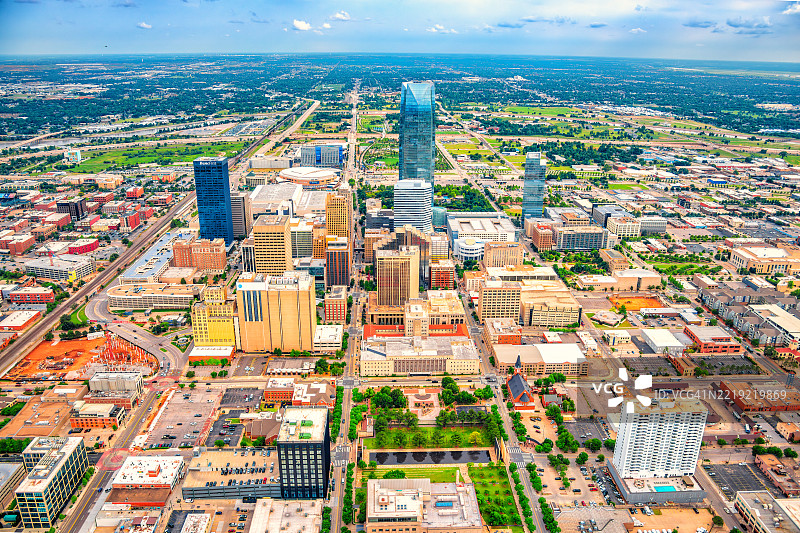 俄克拉荷马城城市风光图片素材
