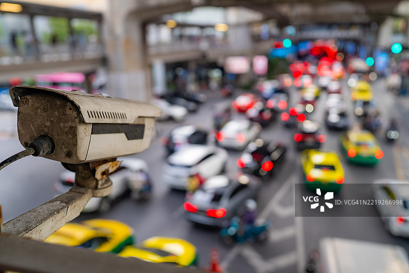 城市，监控摄像头图片素材