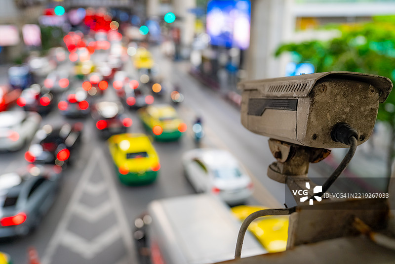 城市，监控摄像头图片素材