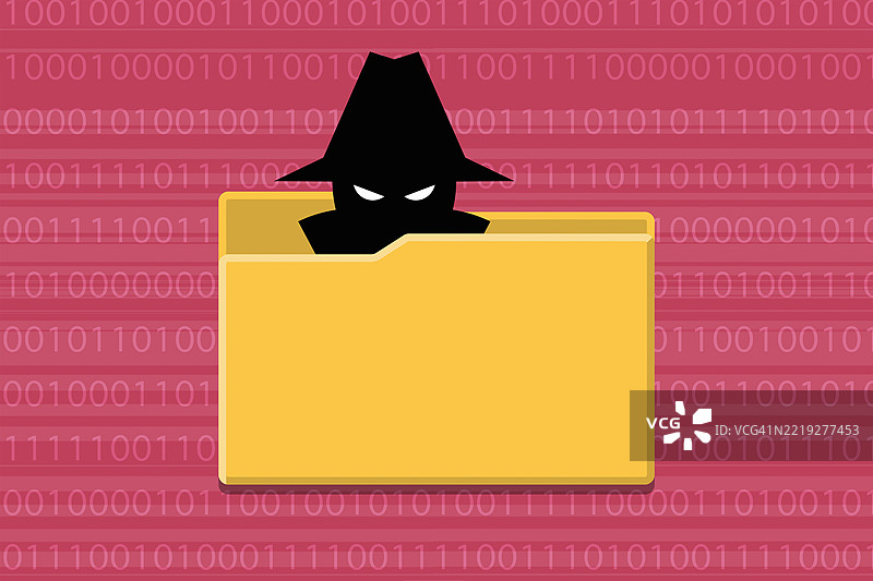 计算机文件中的黑客图片素材