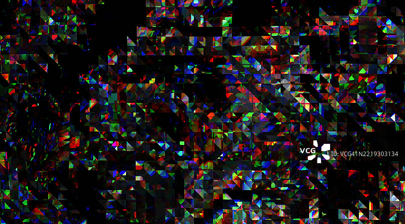 充满活力的数字风格棱镜故障纹理图片素材