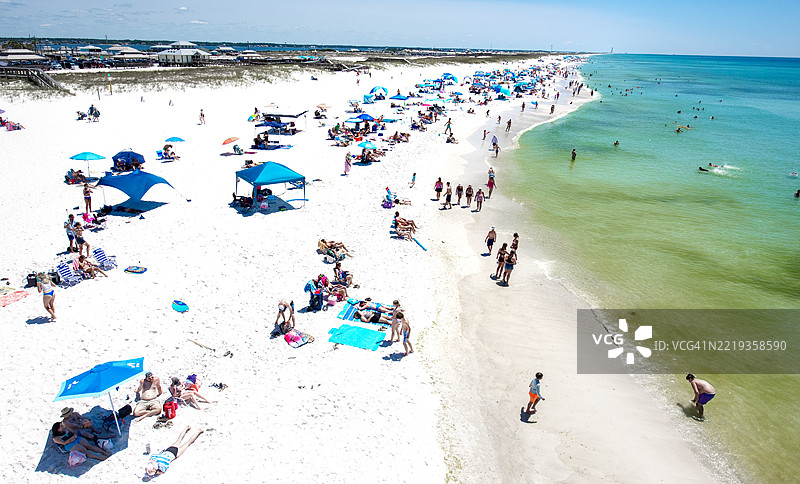 纳瓦拉海滩，佛罗里达州图片素材