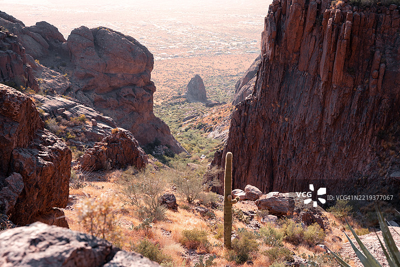 失落的荷兰人州立公园，阿帕奇交汇处，亚利桑那州，美国图片素材