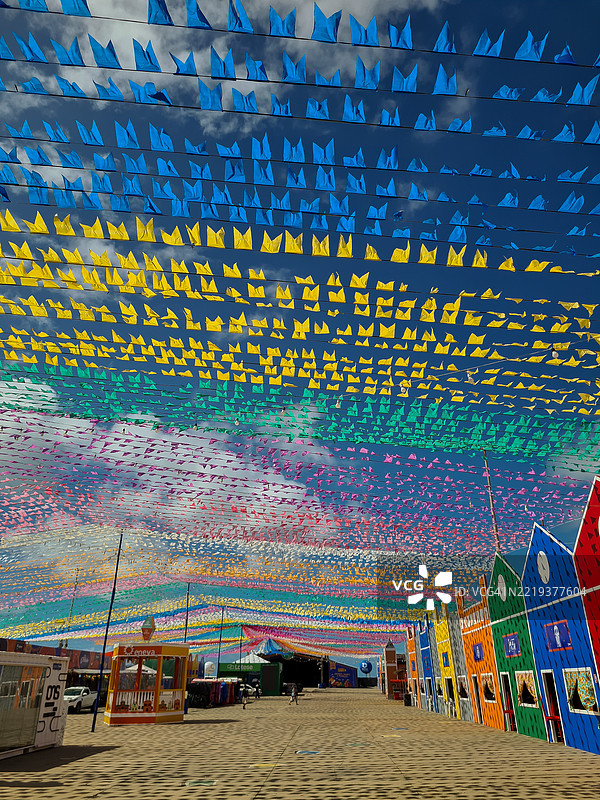 巴西东北部的传统六月节庆图片素材