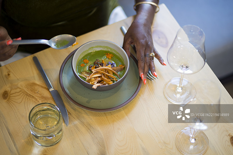 奢华的用餐体验图片素材