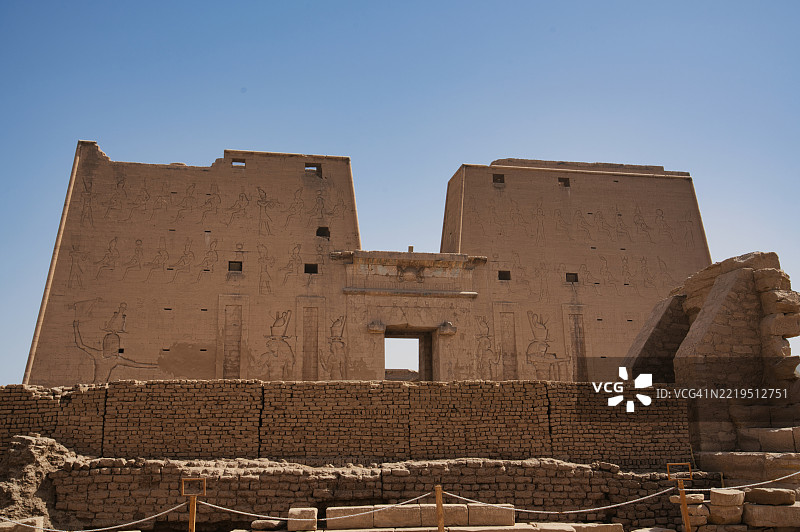 埃德夫神庙，埃及。图片素材