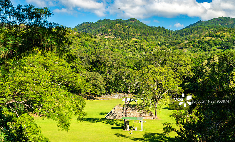 洪都拉斯科潘玛雅大广场图片素材