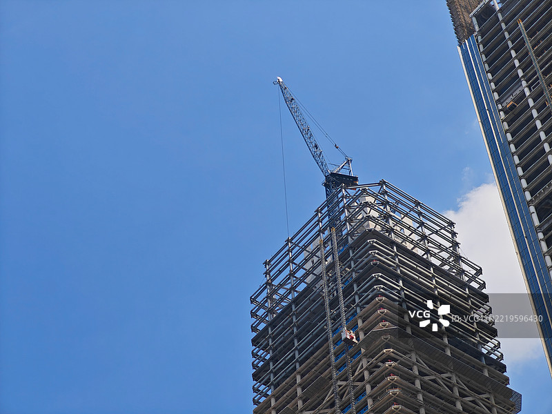 中国广州的建筑工地图片素材