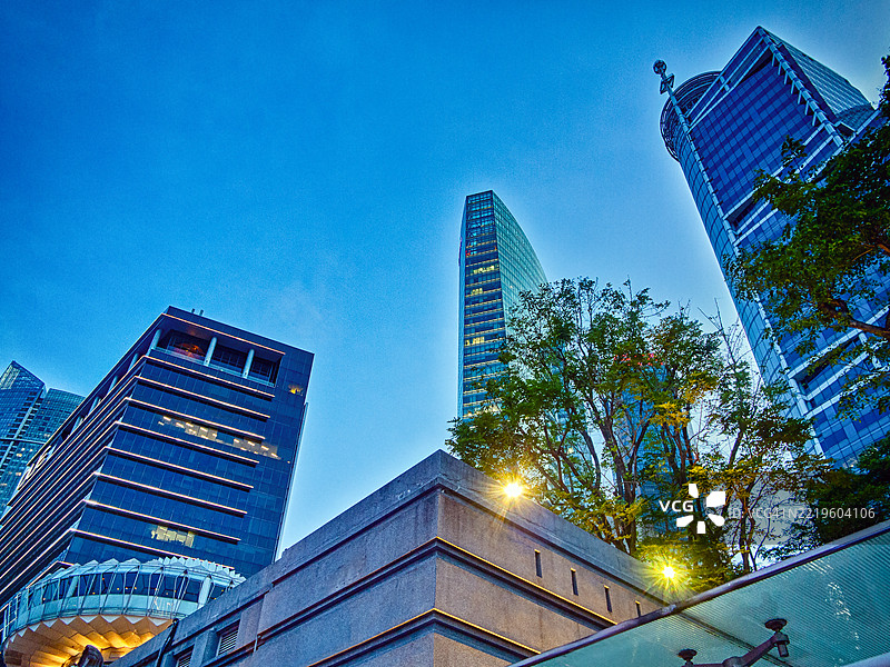 新加坡，滨海湾图片素材