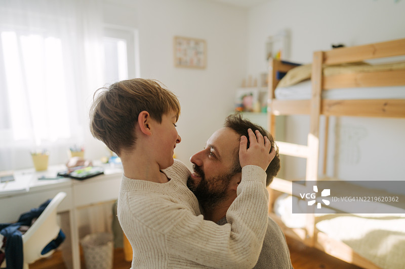 与爸爸的美好时光图片素材