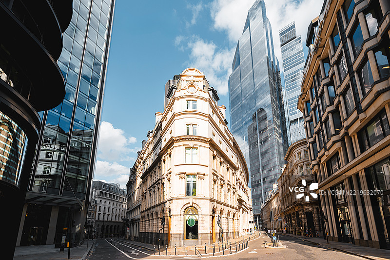 伦敦市的历史与现代建筑，英格兰，英国图片素材