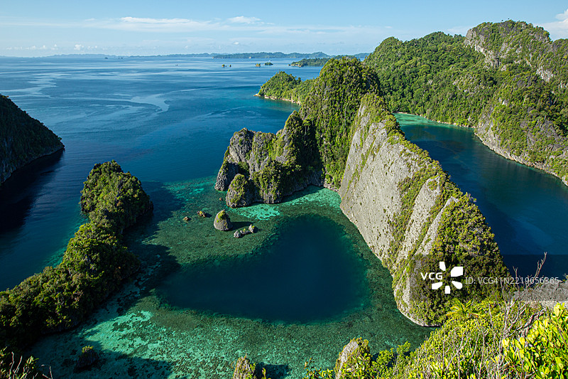 米索尔 - 拉贾安帕特群岛，印度尼西亚图片素材