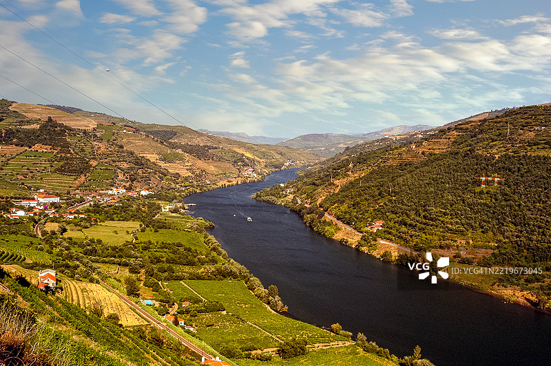 梅尚弗里奥市的杜罗河图片素材