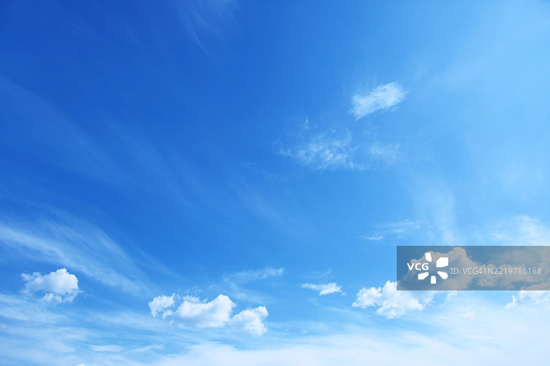 蓝天白云图片素材