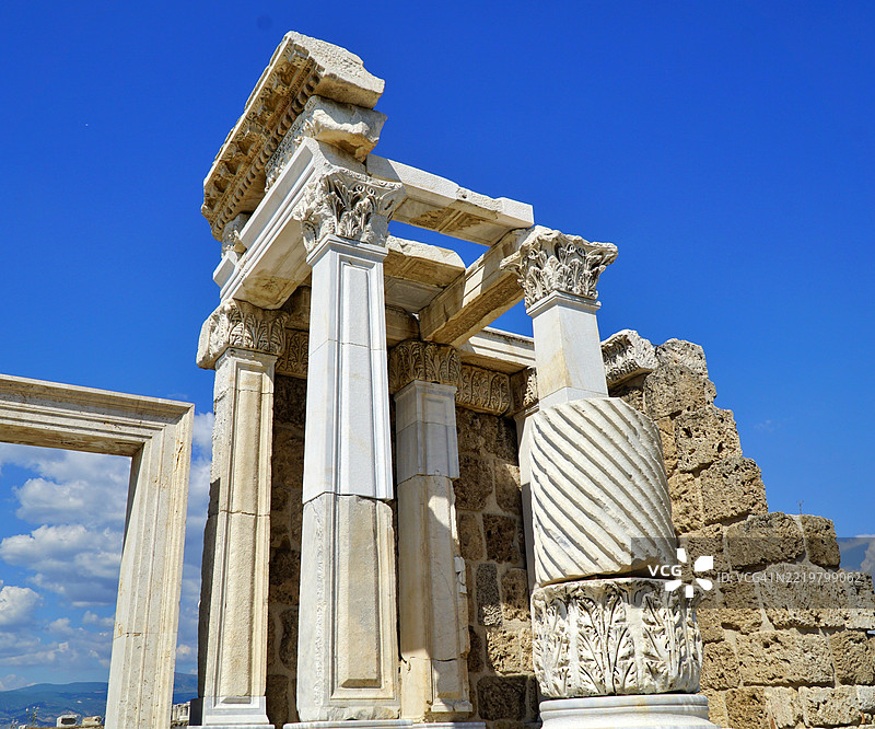 老底嘉（吕库斯河畔的老底刻）古城图片素材