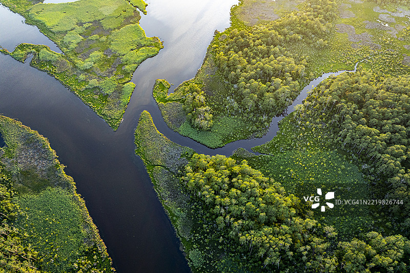 老库里塔克湾和沿海过渡区图片素材