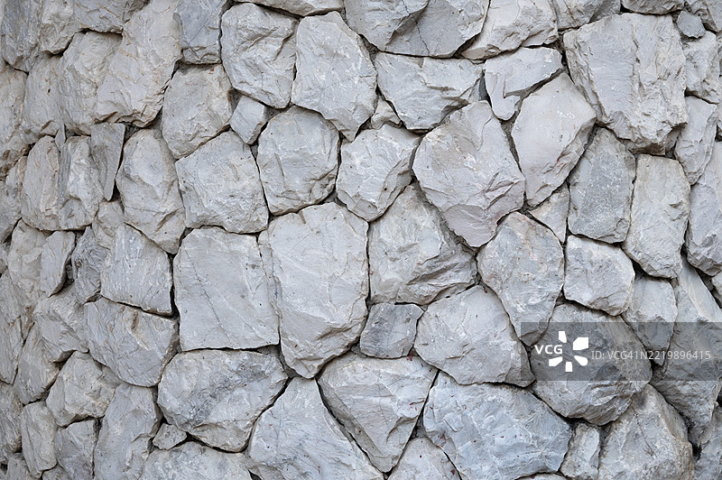 一面灰色的石墙图片素材