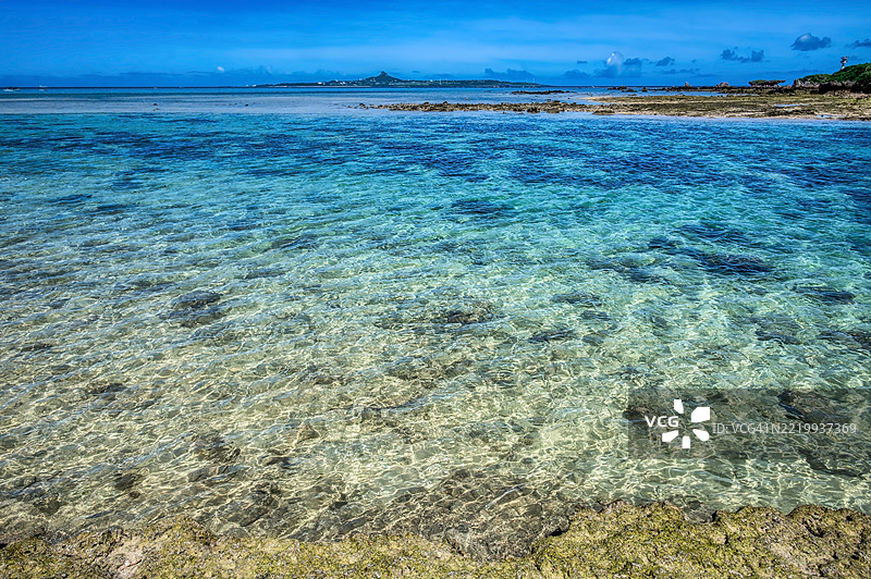 冲绳的比泽崎岬图片素材