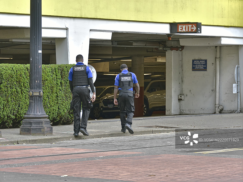 波特兰清洁与安全公共安全官员图片素材