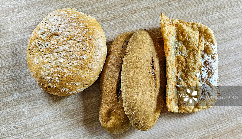 传统面包和烘焙产品图片素材