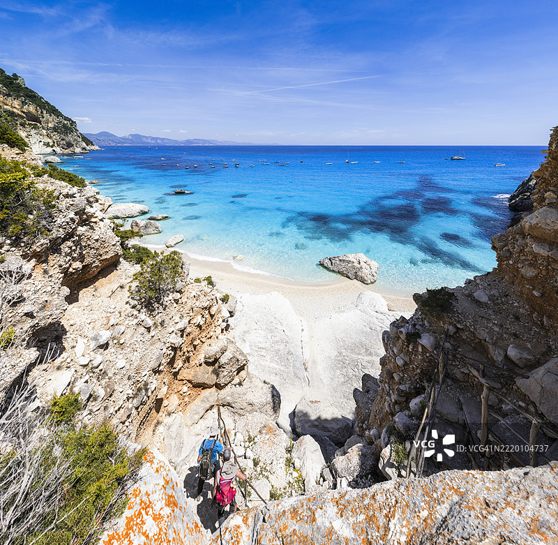 卡拉戈洛里齐，奥罗塞伊湾，撒丁岛东海岸，意大利图片素材