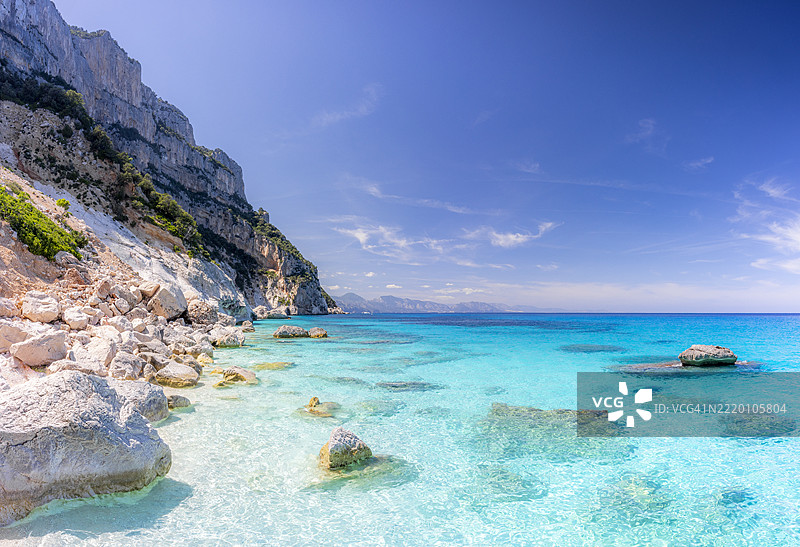 卡拉戈洛里齐，奥罗塞伊湾，撒丁岛东海岸，意大利图片素材