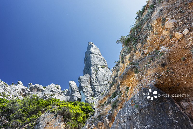 卡拉戈洛里齐，奥罗塞伊湾，撒丁岛东海岸，意大利图片素材