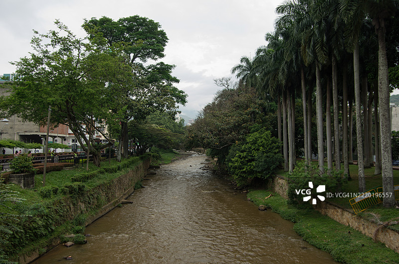 卡利河，哥伦比亚，瓦利尔·德尔·考卡，卡利图片素材