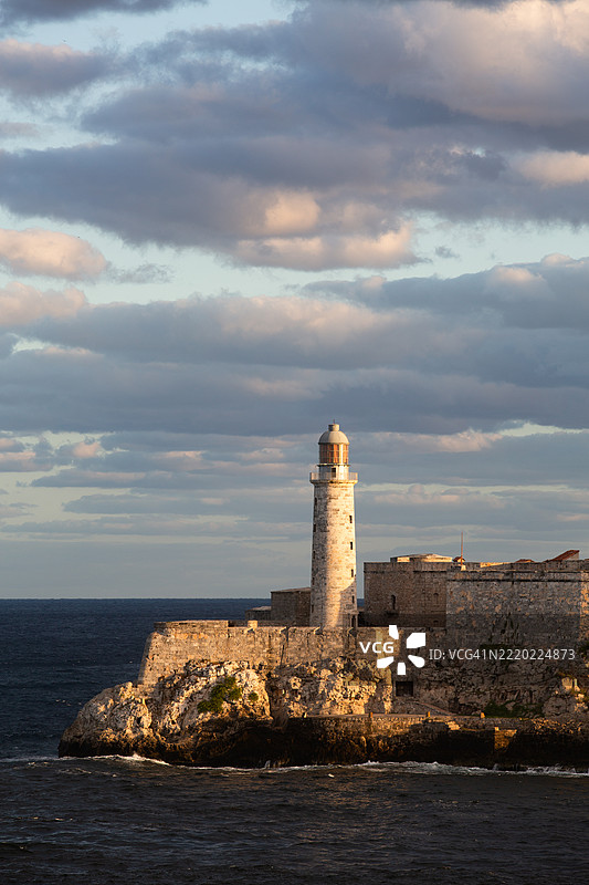 摩罗三王城堡，联合国教科文组织，哈瓦那，古巴图片素材