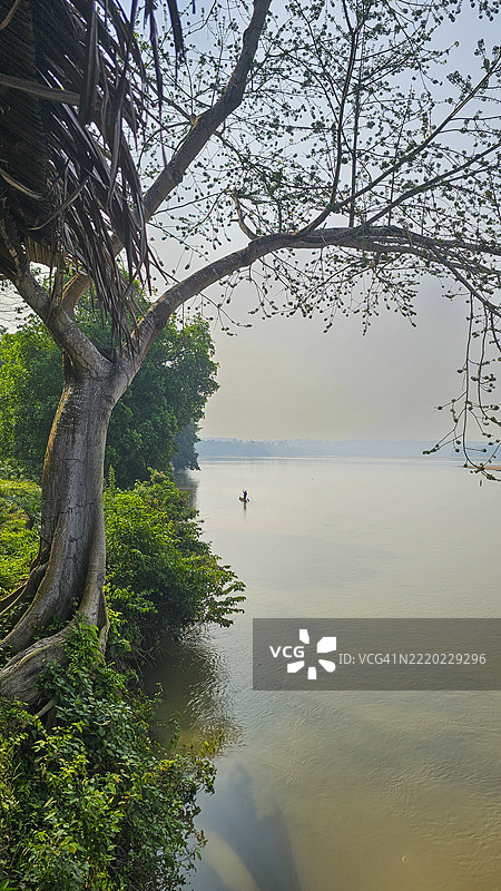 桑加河，赞加桑加国家公园，联合国教科文组织，中非共和国图片素材