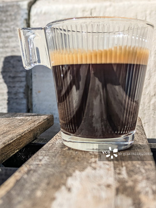 一杯浓缩咖啡图片素材