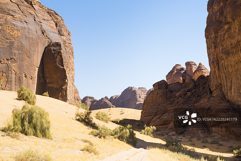 沙兰自然保护区，阿乌拉，麦地那省，沙特阿拉伯图片素材