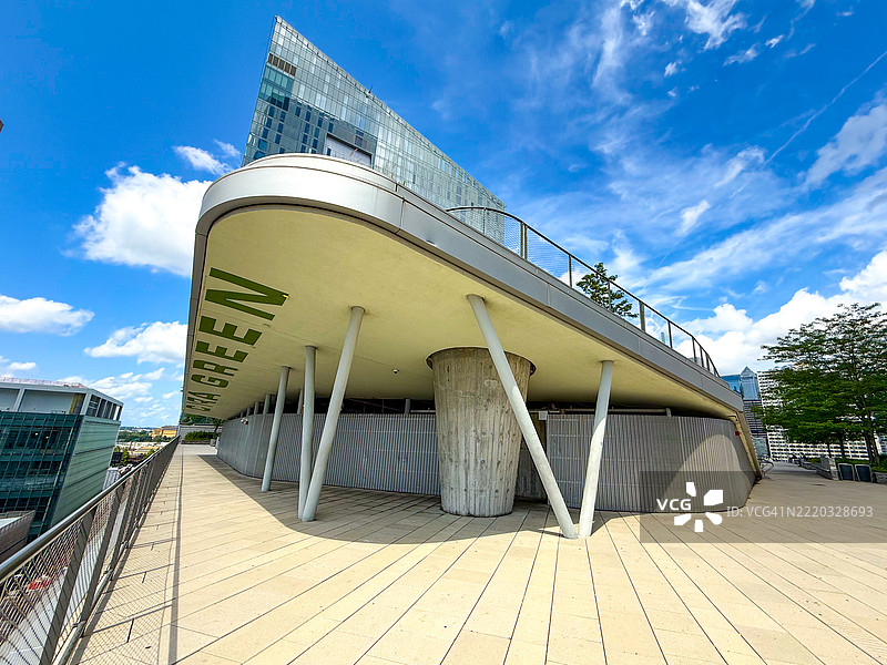 费城Cira Green的屋顶设计图片素材