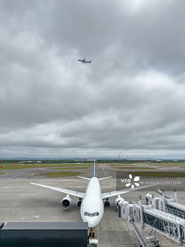 日本北海道的新千岁机场图片素材