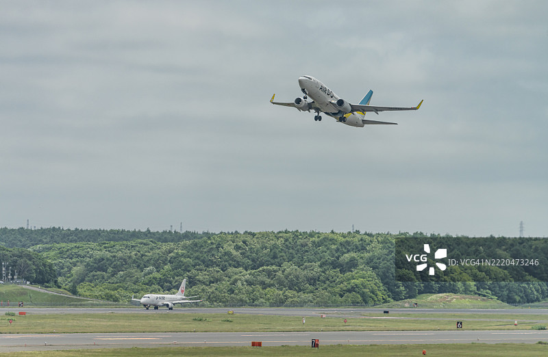 日本北海道的新千岁机场图片素材