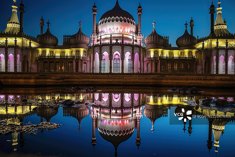 英国东萨塞克斯布莱顿的皇家亭阁图片素材