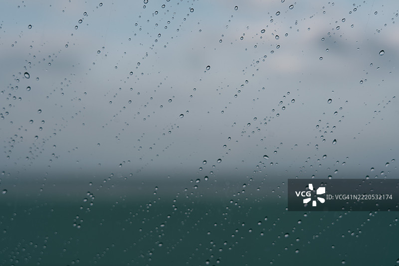 在忧郁的时刻，海边的自然风光图片素材