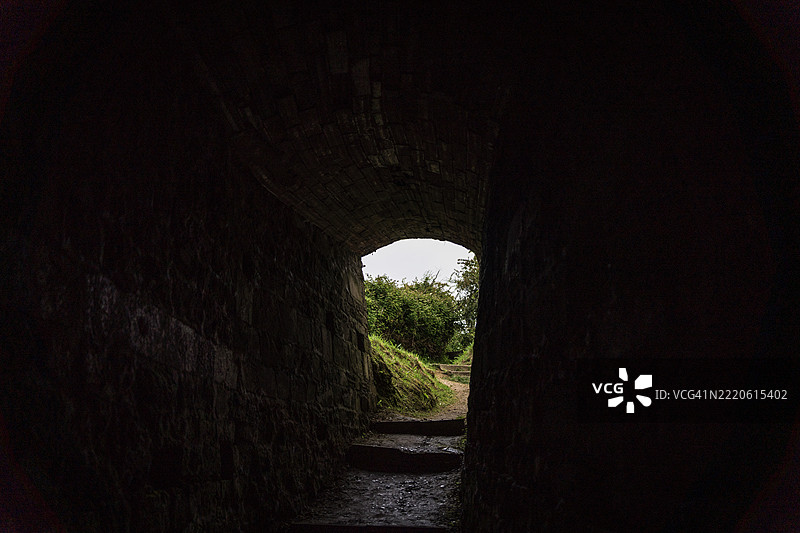 诺曼底奥马哈海滩附近的梅西电池图片素材
