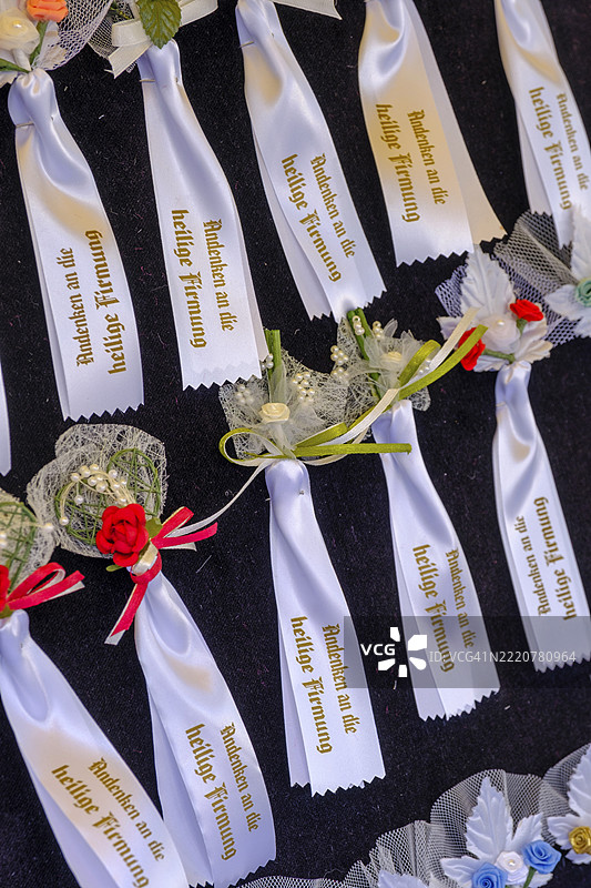 圣餐纪念品,徽章,别针,海关,克拉根福,克恩顿,奥地利,欧洲图片素材