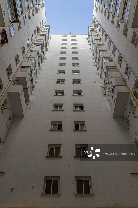 住宅楼的庭院图片素材