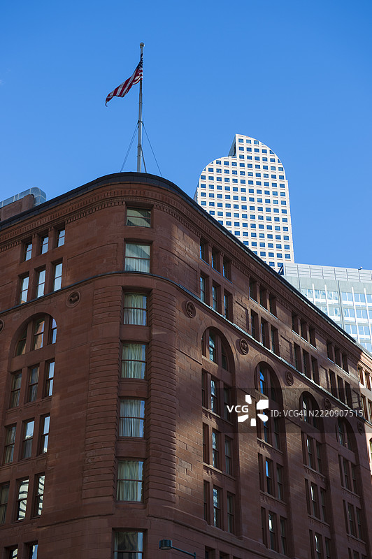 丹佛塔楼的高层部分图片素材