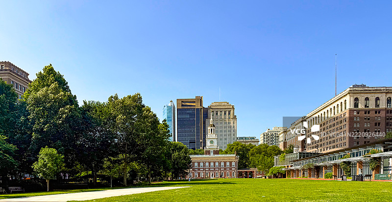 独立厅和独立厅国家公园，费城图片素材