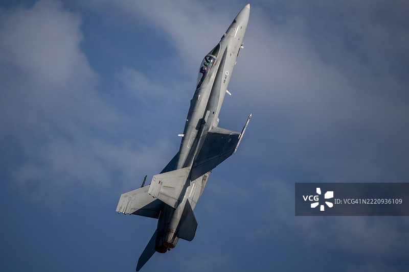 F-18大黄蜂战斗机特写图片素材