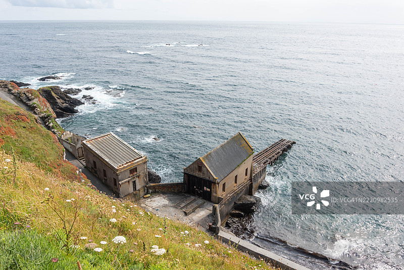 老救生艇站，利兹德图片素材